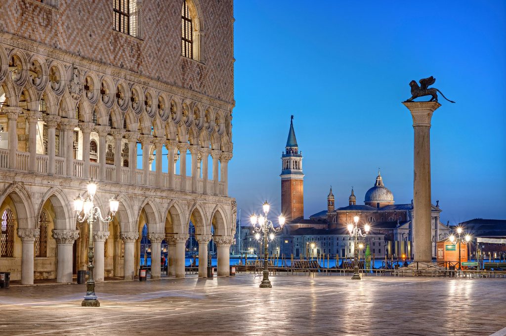 Tramonto in Piazza San Marco