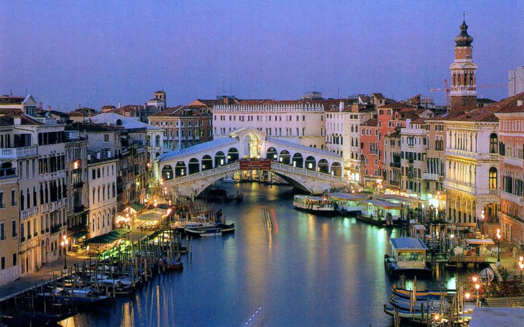 Venezia romantica Ponte di Rialto