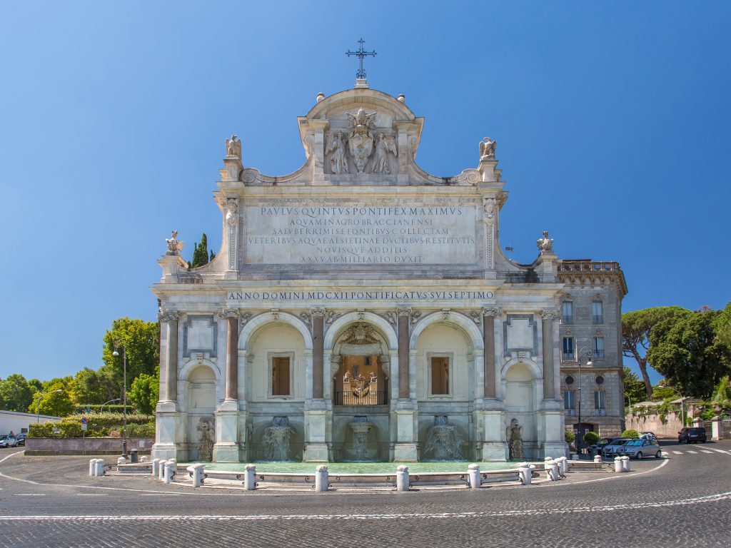 The Fontana dell'Acqua Paola