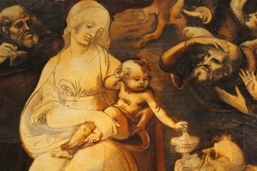 Detail of the Adoration of the Magi