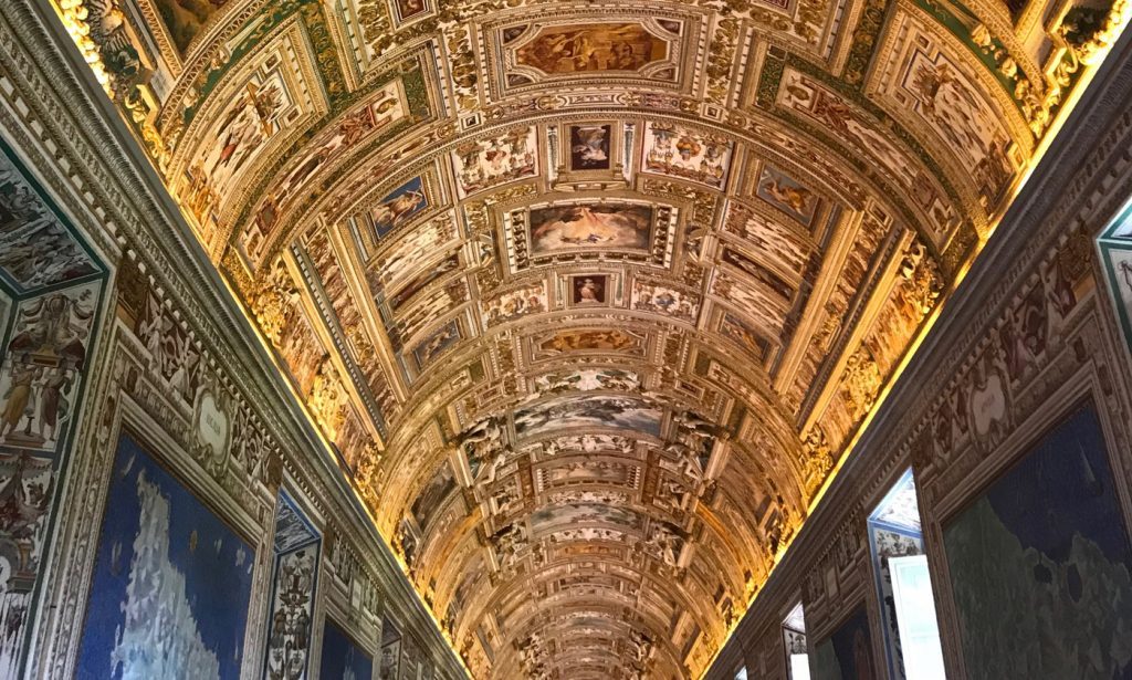 The Map Gallery at the Vatican Museums