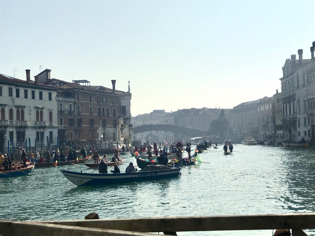 Carnevale water parade