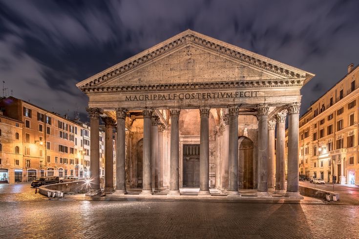 Pantheon at Night